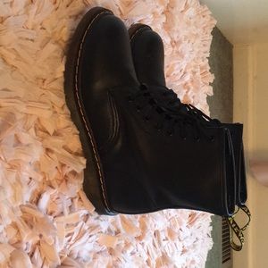 Black AirWait Doc Martens